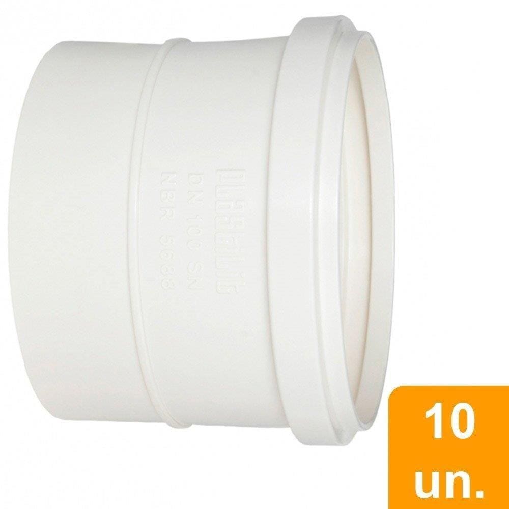 Luva Esgoto Plastilit 75mm - Embalagem com 10 Unidades