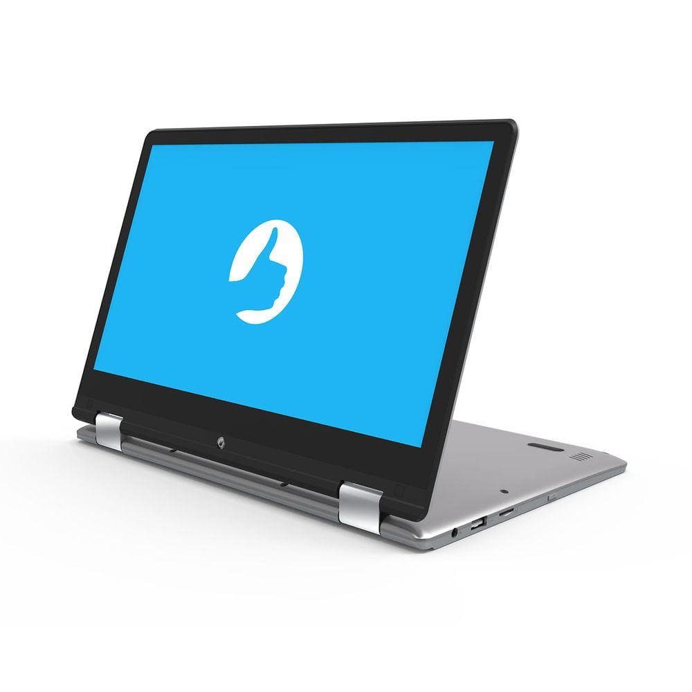 Notebook 2 em 1 Positivo DUO C464D Intel® Celeron® Dual Core Windows 11 Home 11” - Cinza