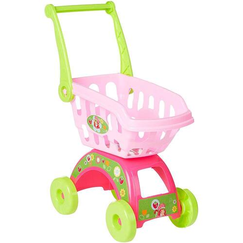 Carrinho de Supermercado Infantil Moranguinho - Mimo Menor preço em Carrinho de Supermercado Infantil Moranguinho - Mimo
