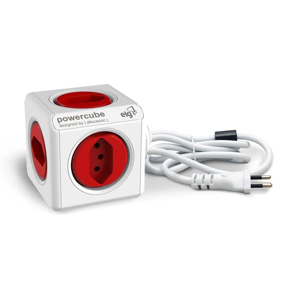 Adaptador Múltiplo Bivolt PowerCube Extended PWC-X5