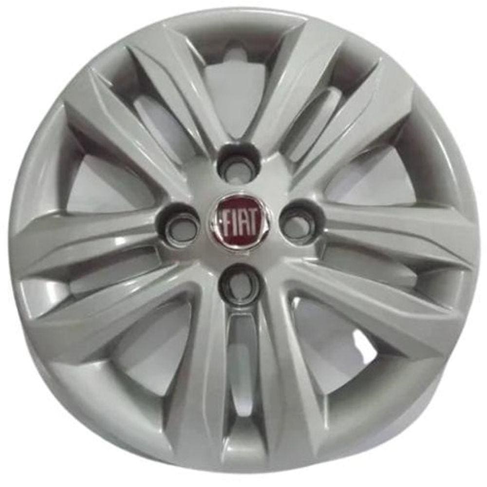 Calota Aro 14 Fiat Palio Tf191^ Valor 4Pç Emblema