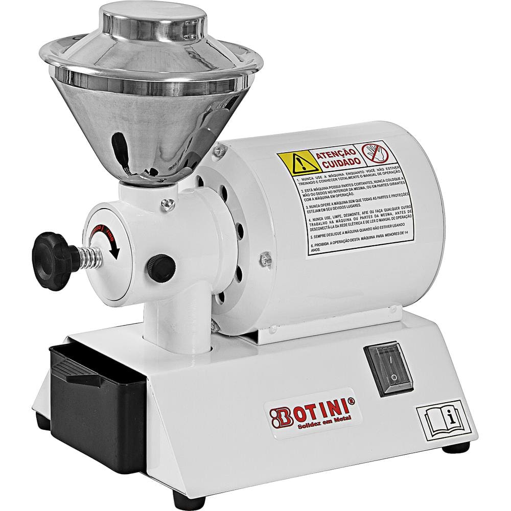 Moedor Café Grãos Industrial Profissional 8kg/h Bivolt Botini