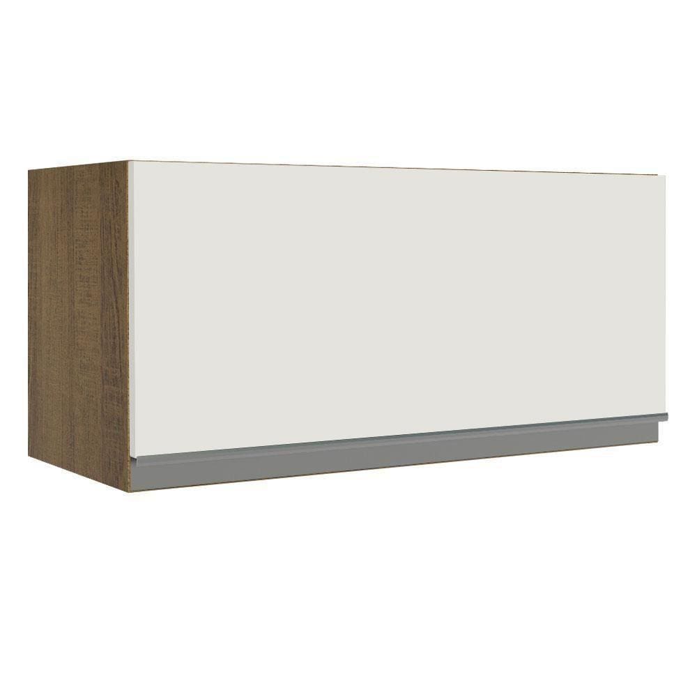 Armário Aéreo de Cozinha 70cm 1 Porta Basculante Branco
