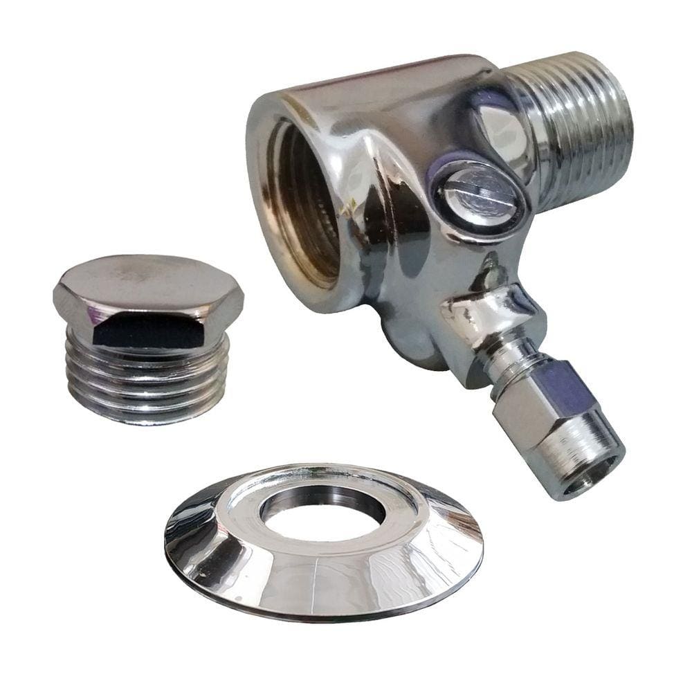 Adaptador P/ Torneira 1/2" Bebedouro Purificador Água Compatível Consul Electrolux +Tampão E Canopla