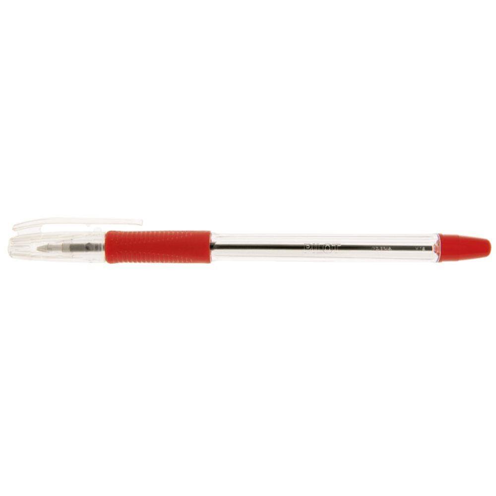 Caneta Bps Grip F 0.7 Vermelha Pilot 12 Unidades