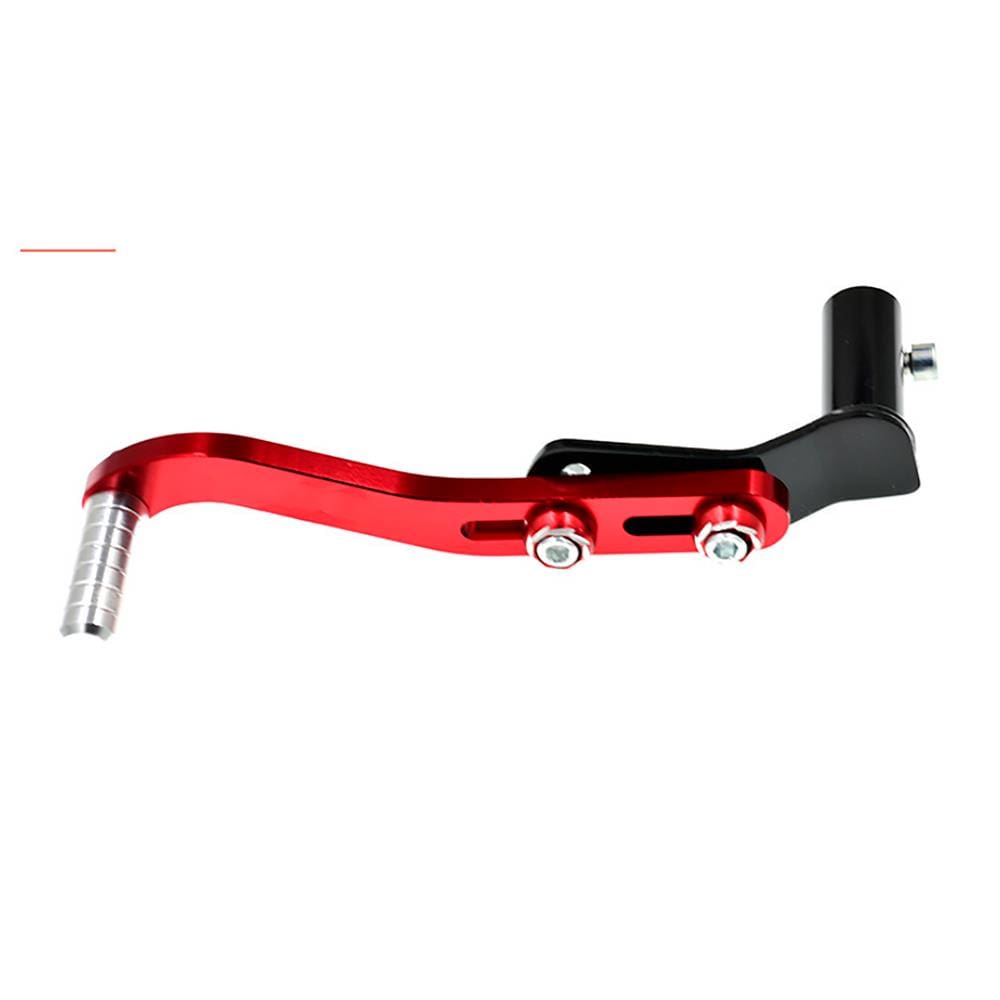 01 Pedal Vermelho Para Moto Trocador Marcha Esportivo