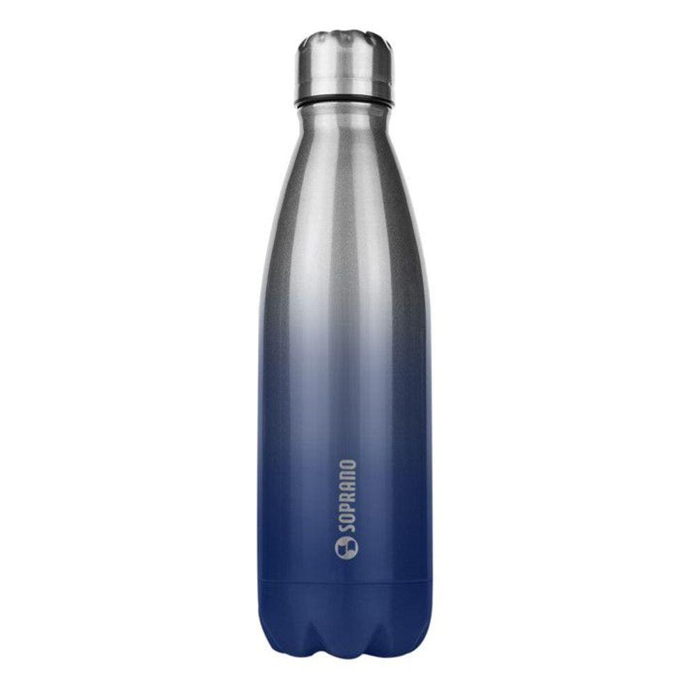 Garrafa Squeeze Urbano Inox 600 ml Fitness Academia - Soprano
