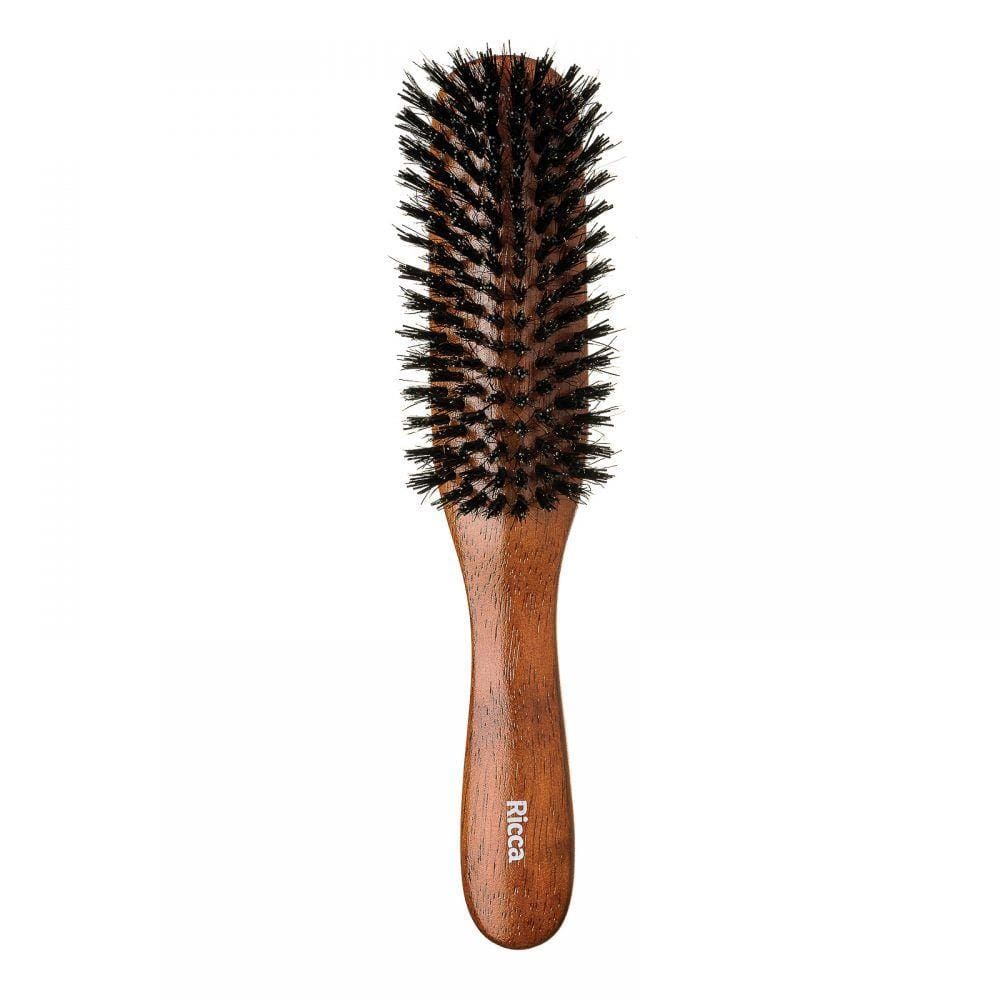 Escova De Cabelo Ricca Madeira Reta Mista