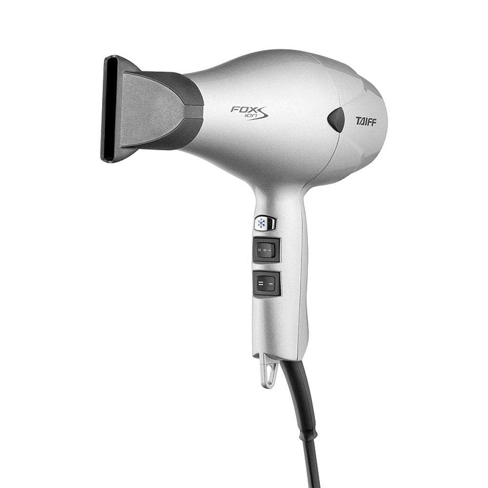 Secador de Cabelos Taiff Fox Ion S 2100W Prata 110v
