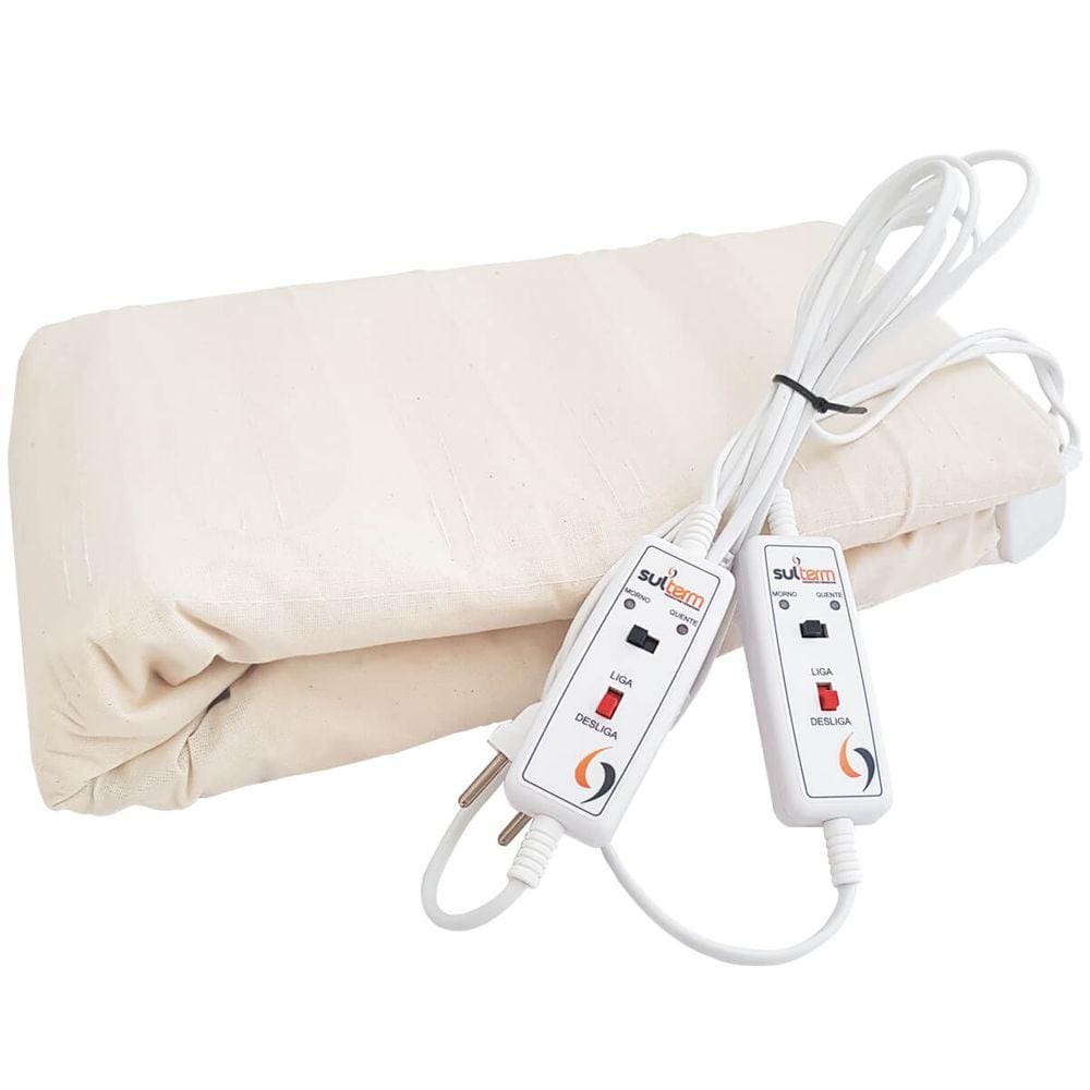 Lençol Térmico Elétrico Tradicional De Casal Queen Size 127 volts