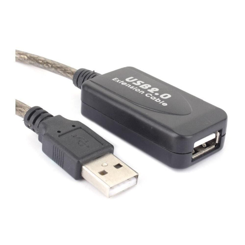 Cabo Extensor USB Macho X Fêmea Amplificado 10 Metros