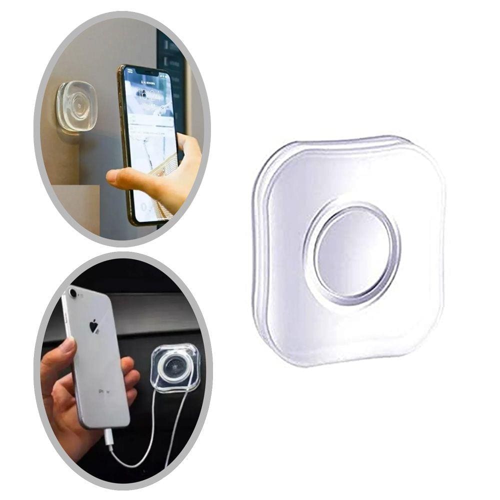 Gancho Multiuso Adesivo Silicone Lavável Clink