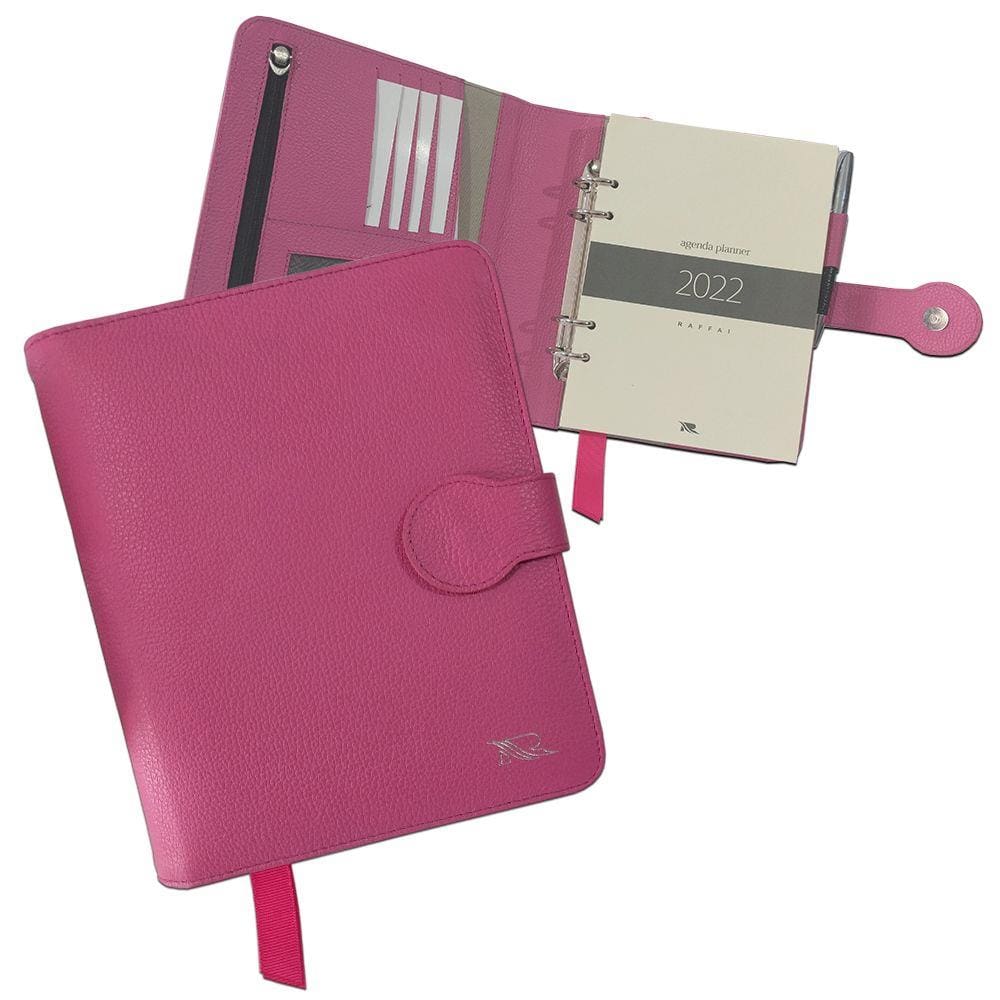 Agenda Planner em Couro Personalizada Raffai