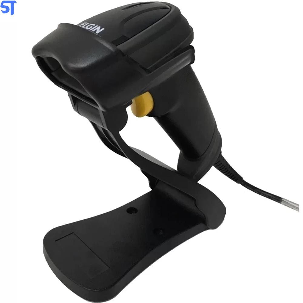 Leitor de Códigos de Barras Elgin EL250 1D 2D USB Preto