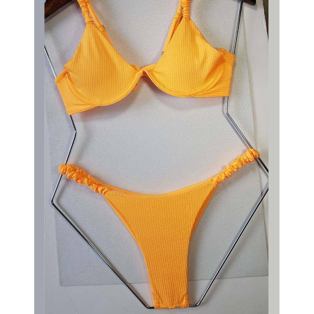 Biquini Feminino Aro Franzido Colors