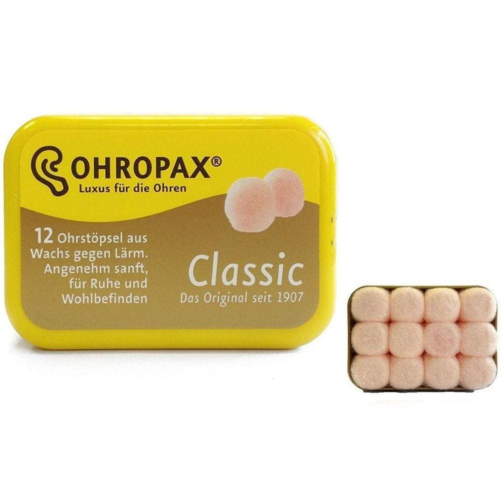 Ohropax Classic Protetor Auricular de Cera 6 Pares 22 dB