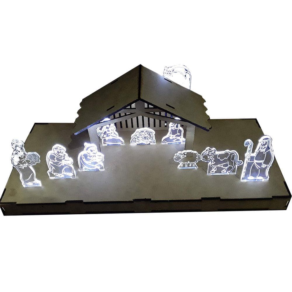 Presépio Led - 16 Cores - Controle Remoto