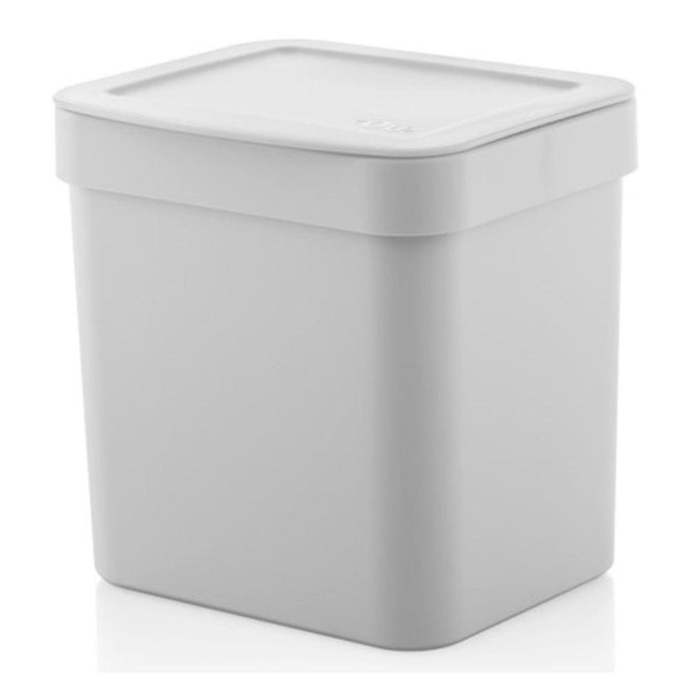 Lixeira Trium 2,5 Litros Porta Cesto De Lixo Cozinha Pia - LX 500 Ou