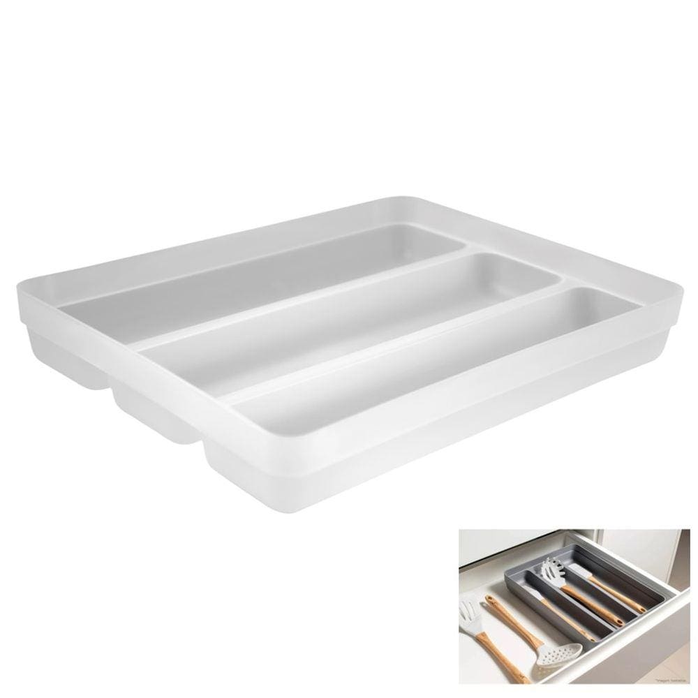 Organizador Gavetas Logic Divisor Porta Talheres Utensílios Cozinha - OL 700 Ou