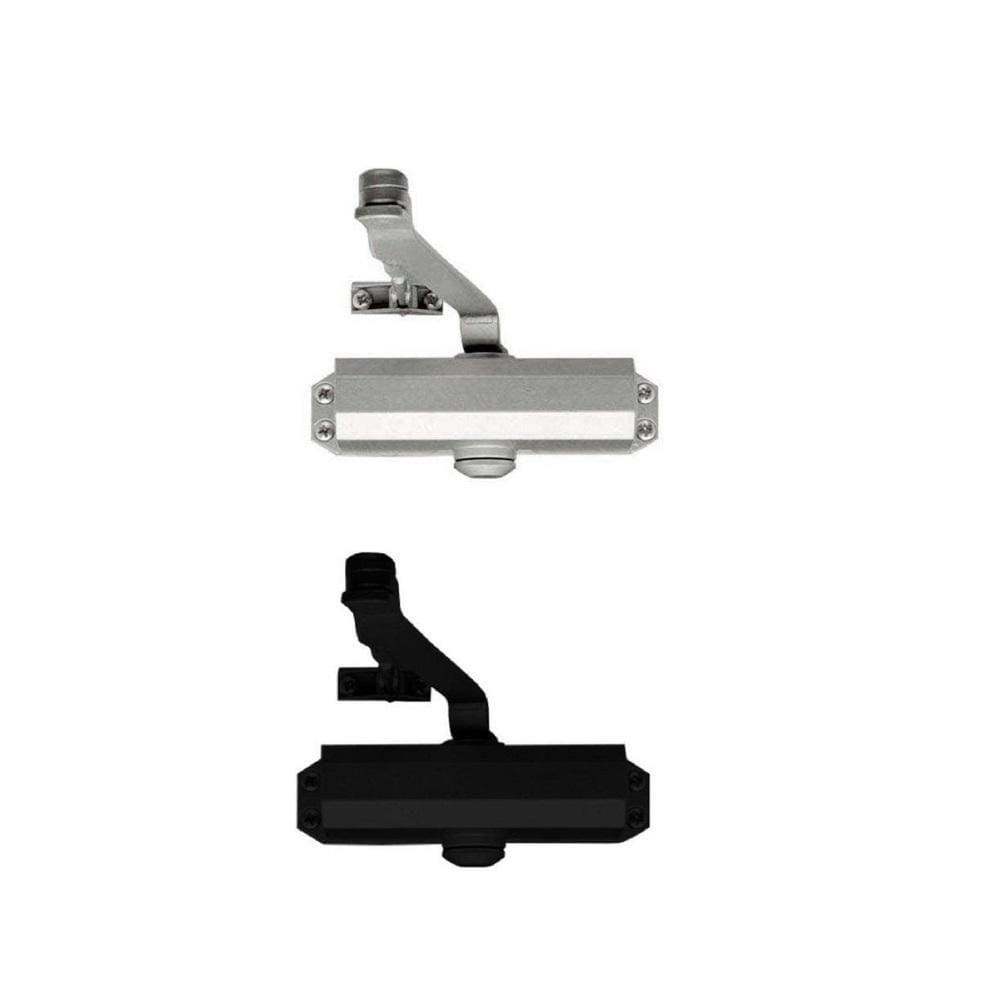 Kit 2 Molas Aéreas para Porta MA200/4 Preta/Prata Dorma