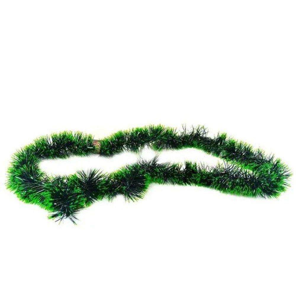 Festão Opaco Verde/Verde 2m