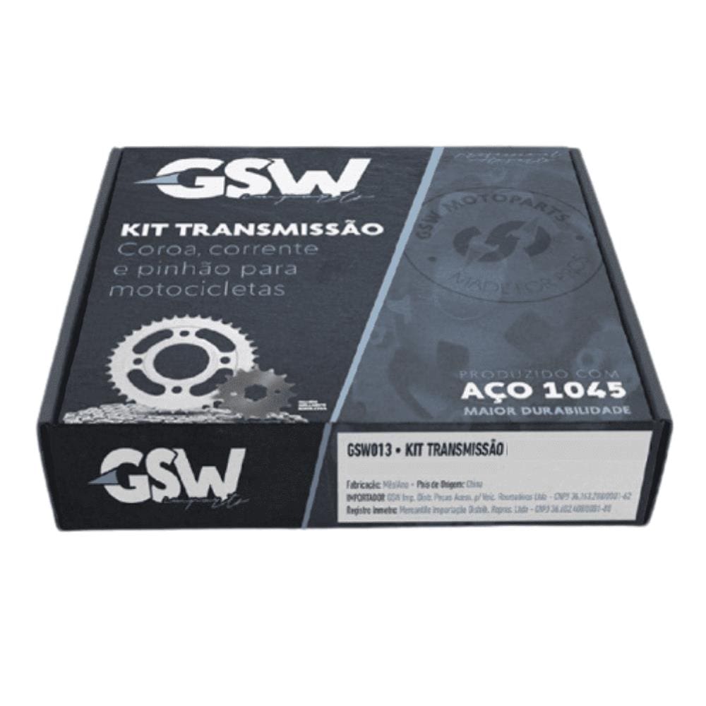 Kit Relação Xls 125 Gsw