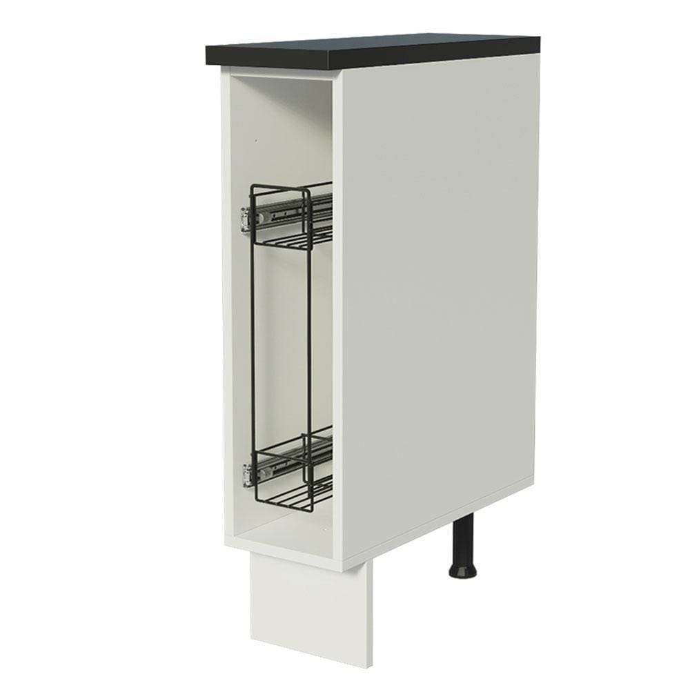 Balcão Porta-temperos Acordes 100% Mdf 20cm Branco
