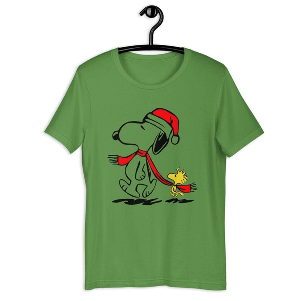 Camiseta Feminina - Snoopy de Natal