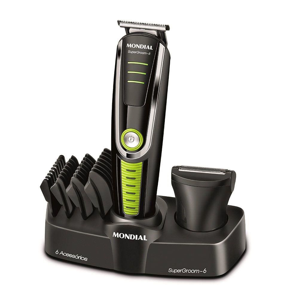 Aparador de Pelos 10 em 1 Mondial Super Groom Bg03 - Bivolt