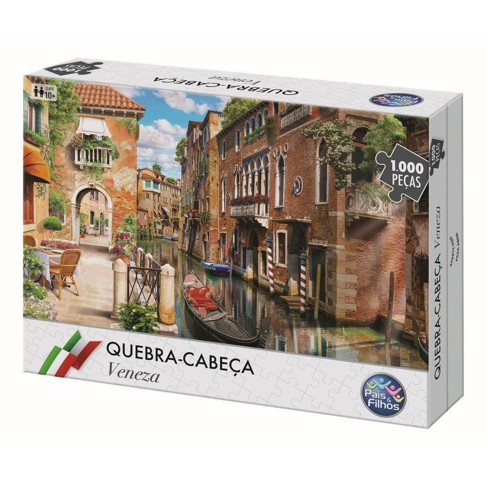Quebra Cabeca 1000Pcs Veneza