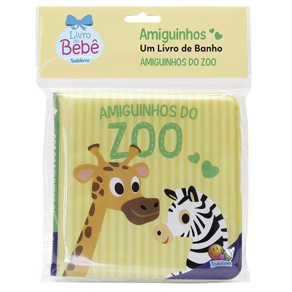 Amiguinhos - Um Livro de Banho: Amiguinhos do Zoo