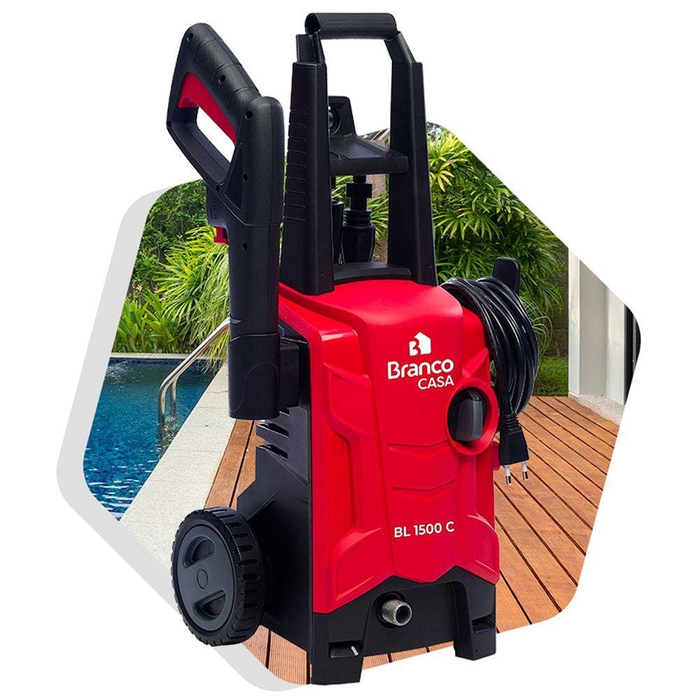 Lavadora  de Alta Pressão Bl1500c 1400w 1450 Psi 127v Branco