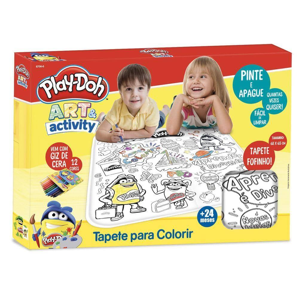 Conjunto de Artes - Patrulha Canina - Tapete Para Colorir - Bilíngue - 2  Metros - Fun