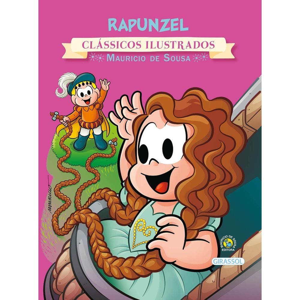 Turma da Mônica - clássicos Ilustrados novo - Rapunzel