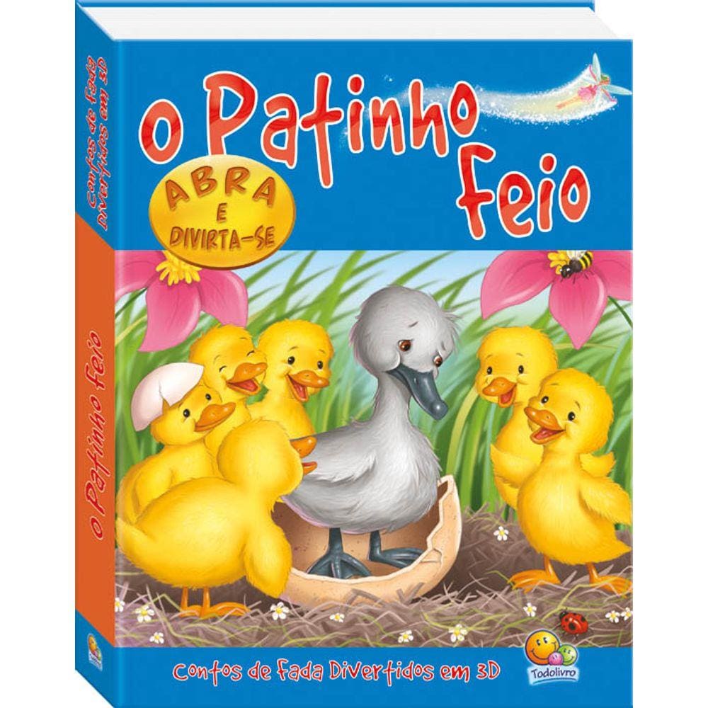 Contos de fada divertidos em 3D: o Patinho Feio