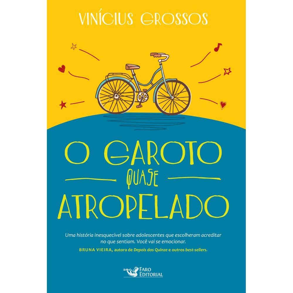 O garoto quase atropelado