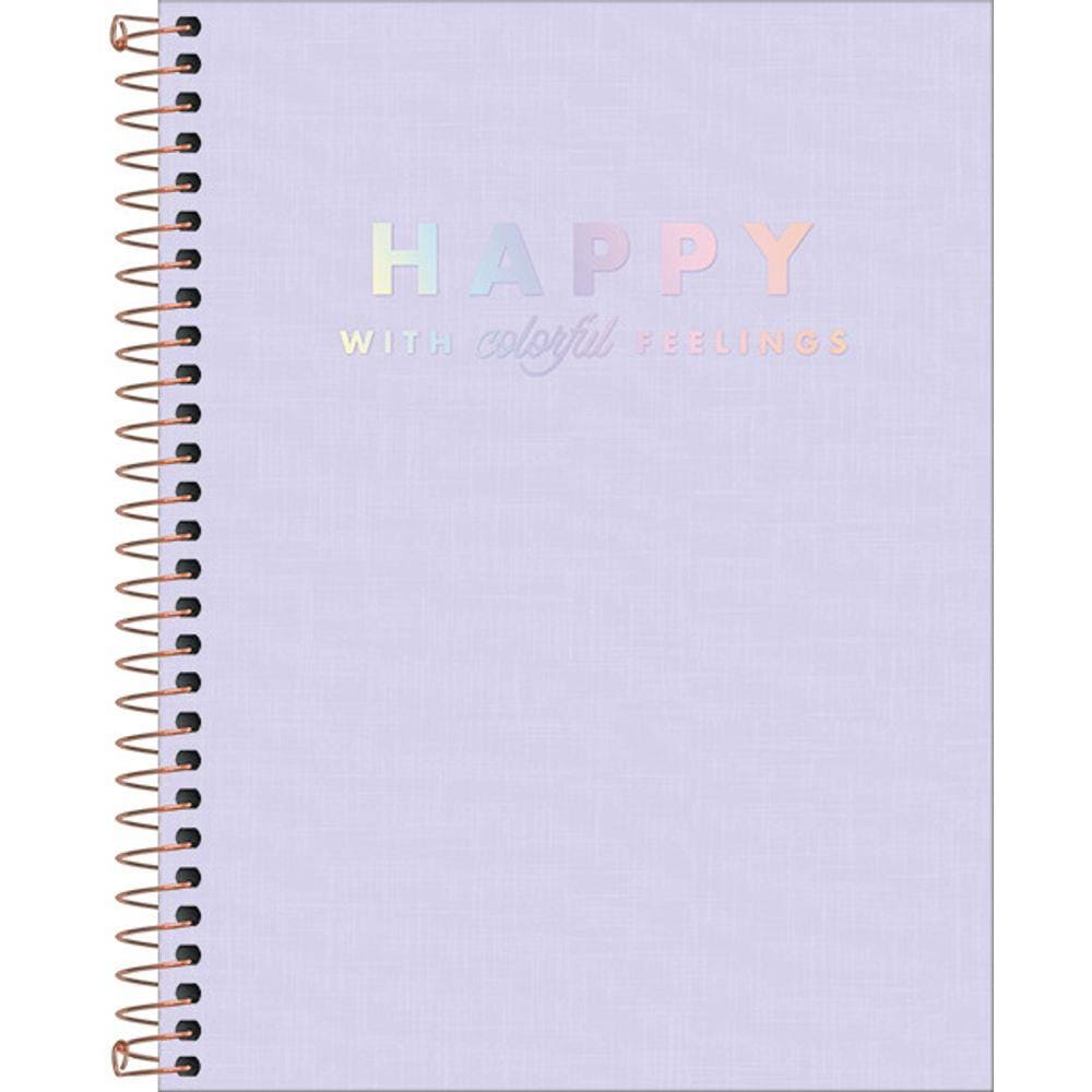 Caderno 80 Colegial Happy Ls 306991