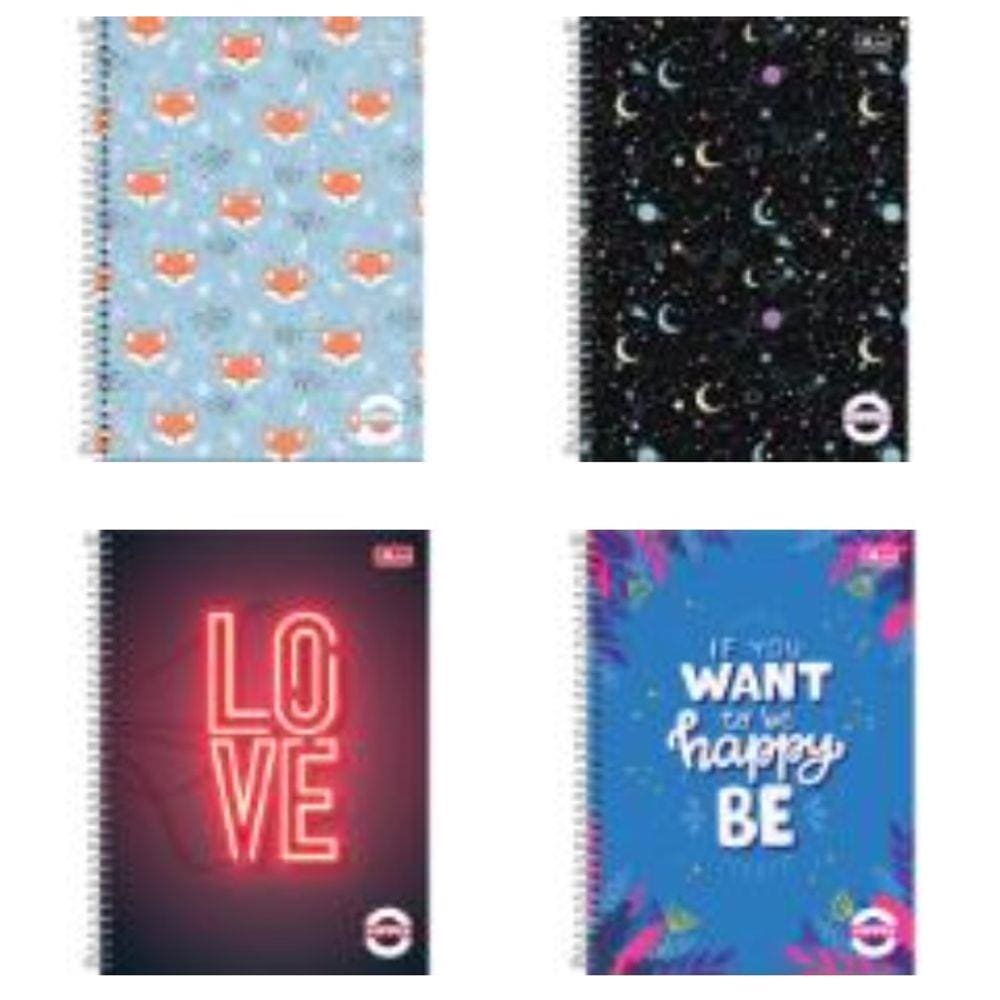 Caderno 192 Cd Pepper Tilibra 234851