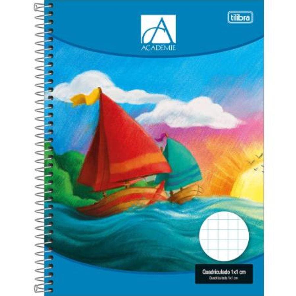 Caderno Quadriculado 096 Cd 10Mm Tilibra