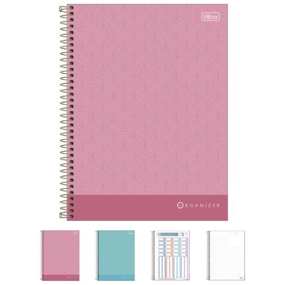 Caderno Espiral Executivo 80F CD Organizer Secretaria