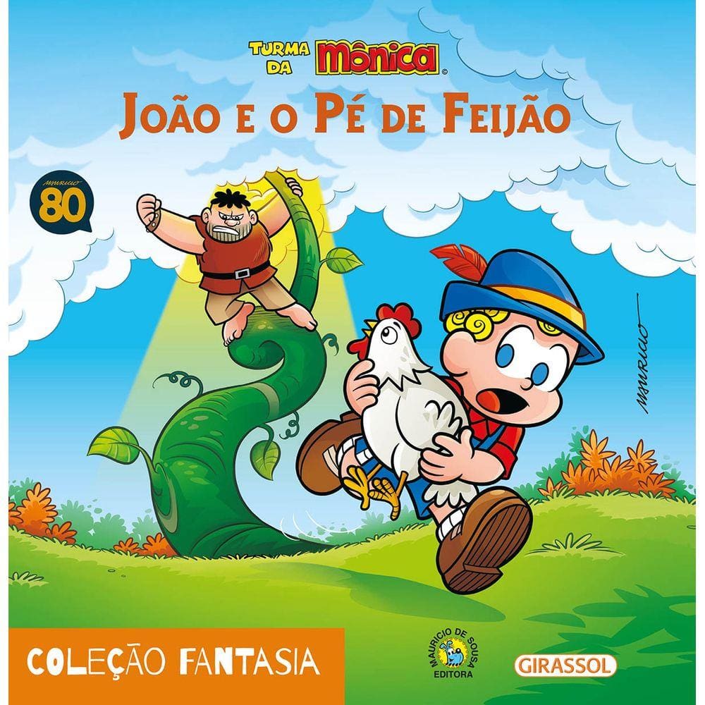 Turma da Mônica - fantasia - João e o pé de feijão