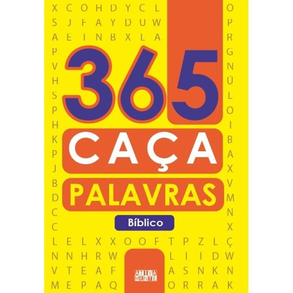 365 caça-palavras bíblico