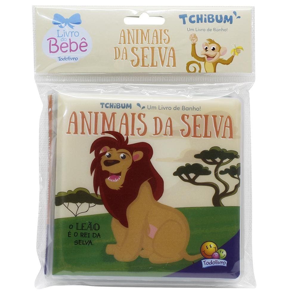 Tchibum ? Um livro de banho! Animais da Selva