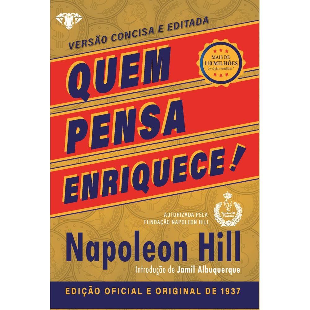 Quem pensa enriquece - LIVRO DE BOLSO