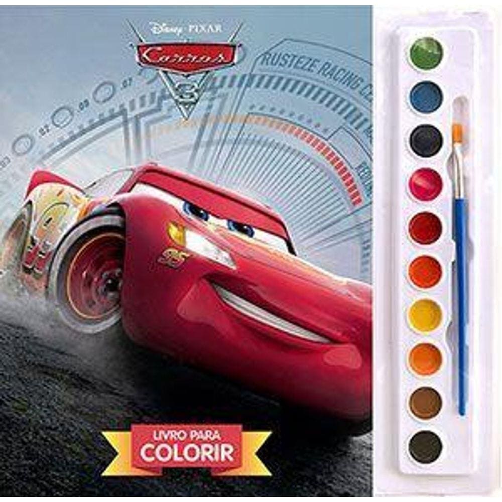 Disney Aquarela Carros 3