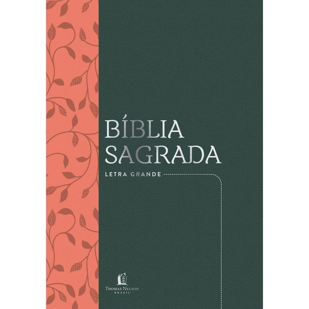 Bíblia Sagrada NVI, Couro Soft, Verde, Letra Grande, Leitura Perfeita