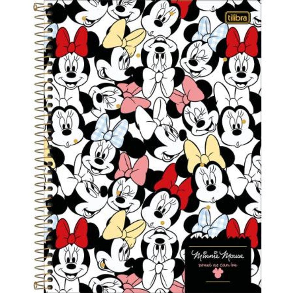 Caderno 80 Minnie Tilibra 308081 1M