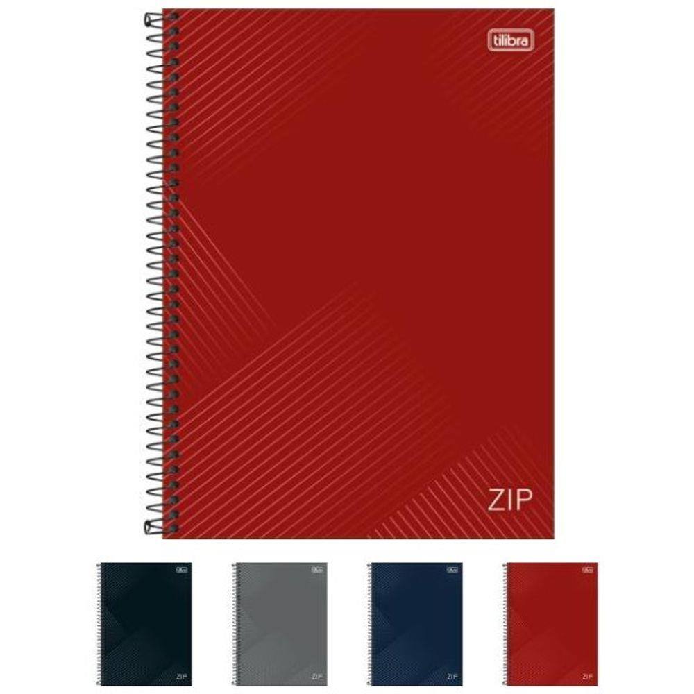Caderno 200 Cd Zip Tilibra