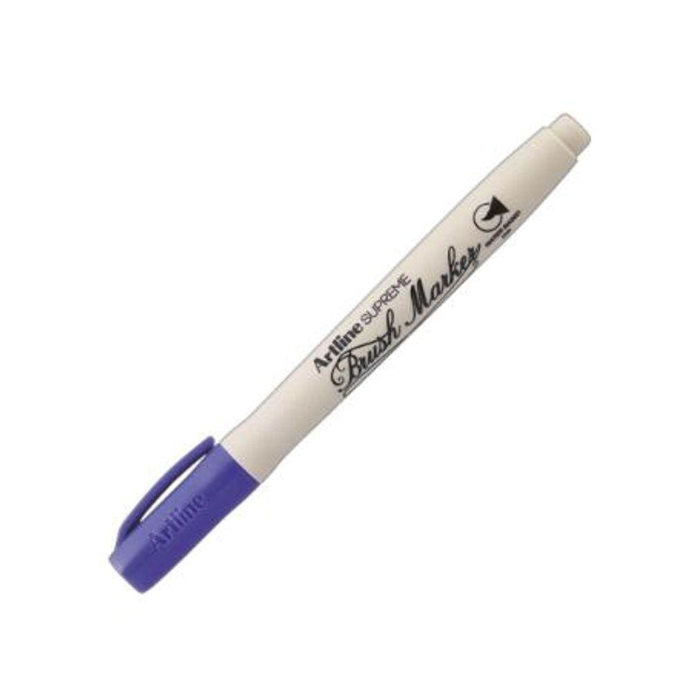 Caneta Brush Marker Purple