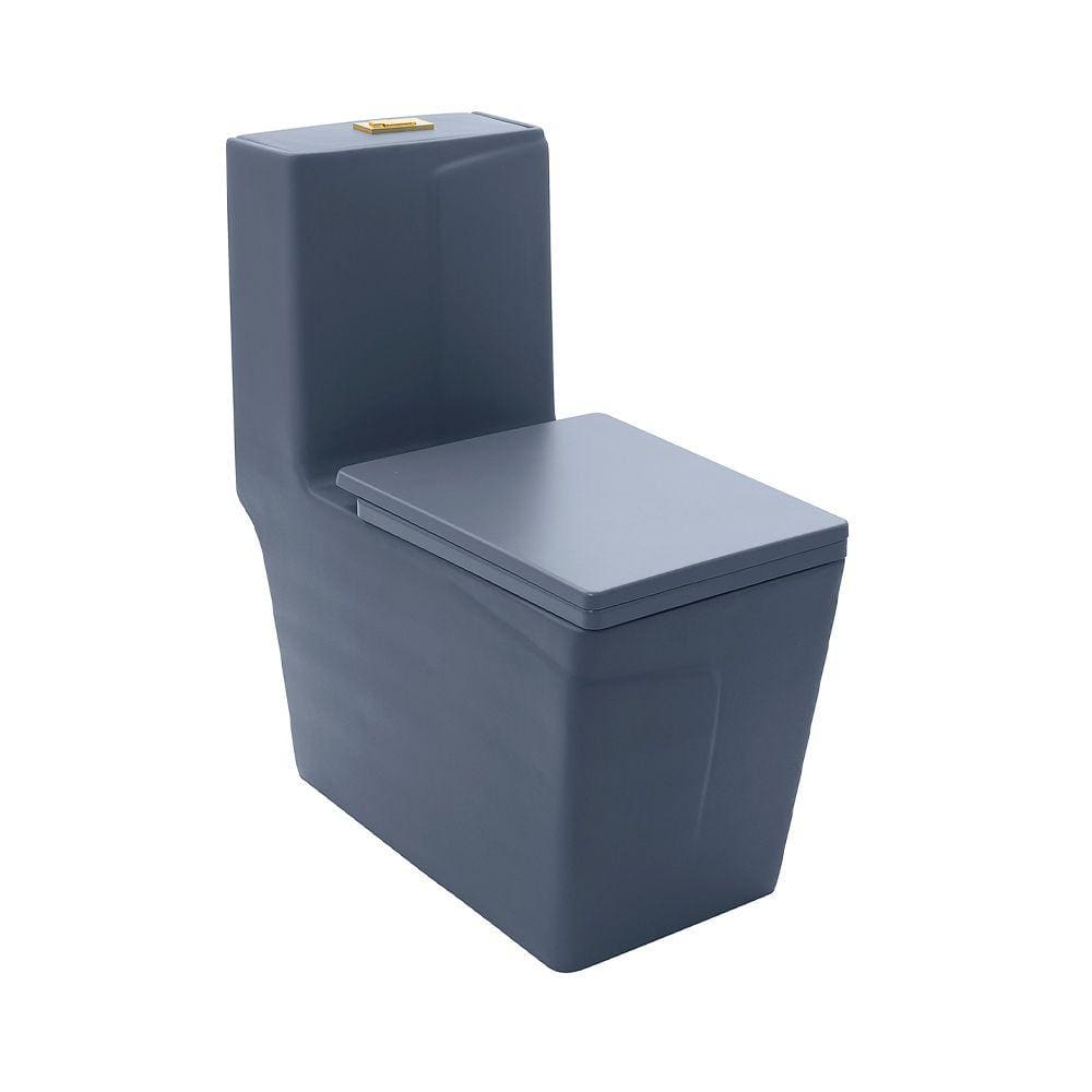 Vaso Sanitário Monobloco Topázio Pingoo.casa - Cinza